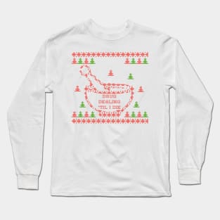 Pharmacy Christmas Sweater Drug Dealing Long Sleeve T-Shirt